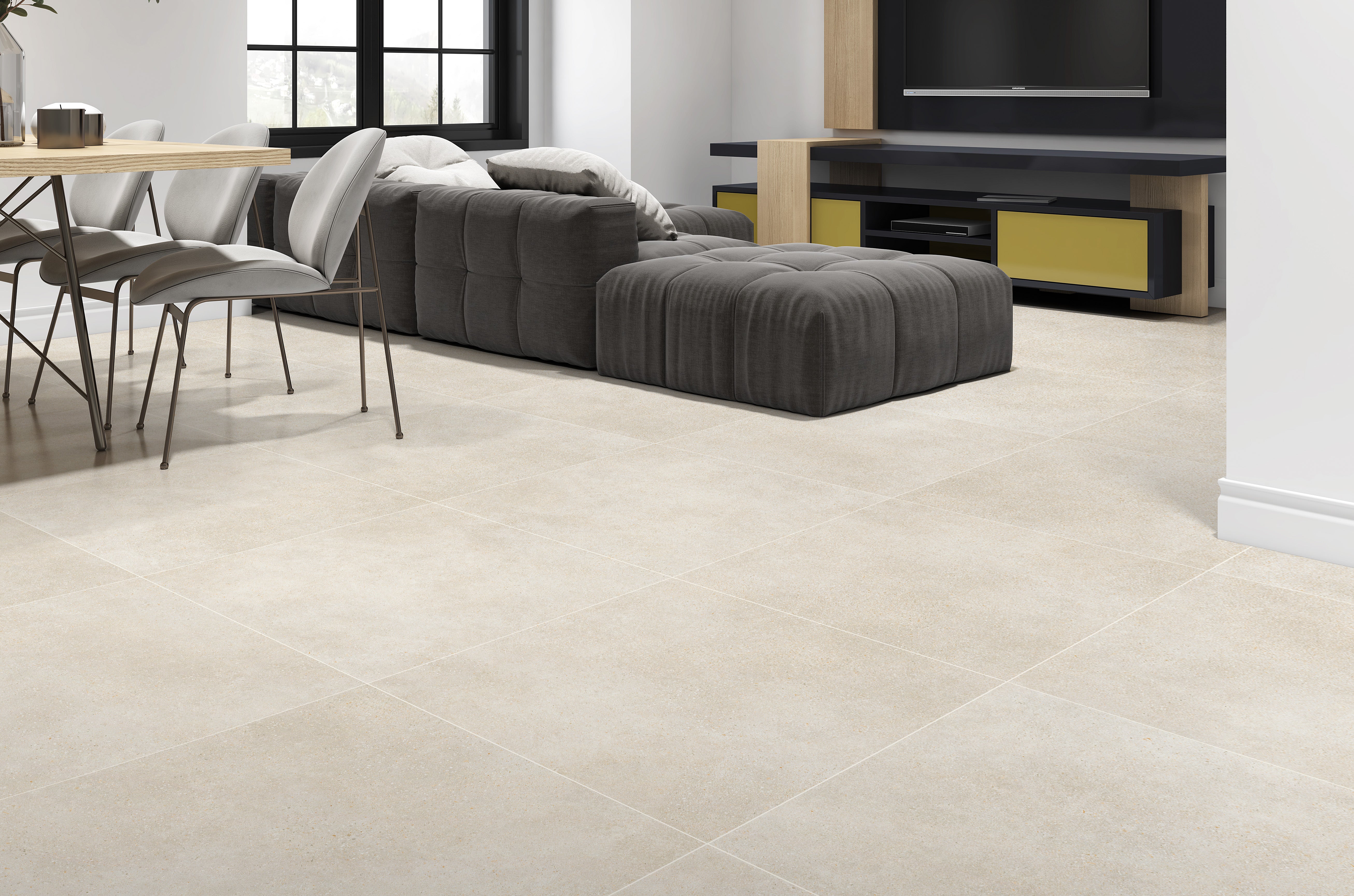 Keramische Tegels | White 80 x 80 x 1 cm