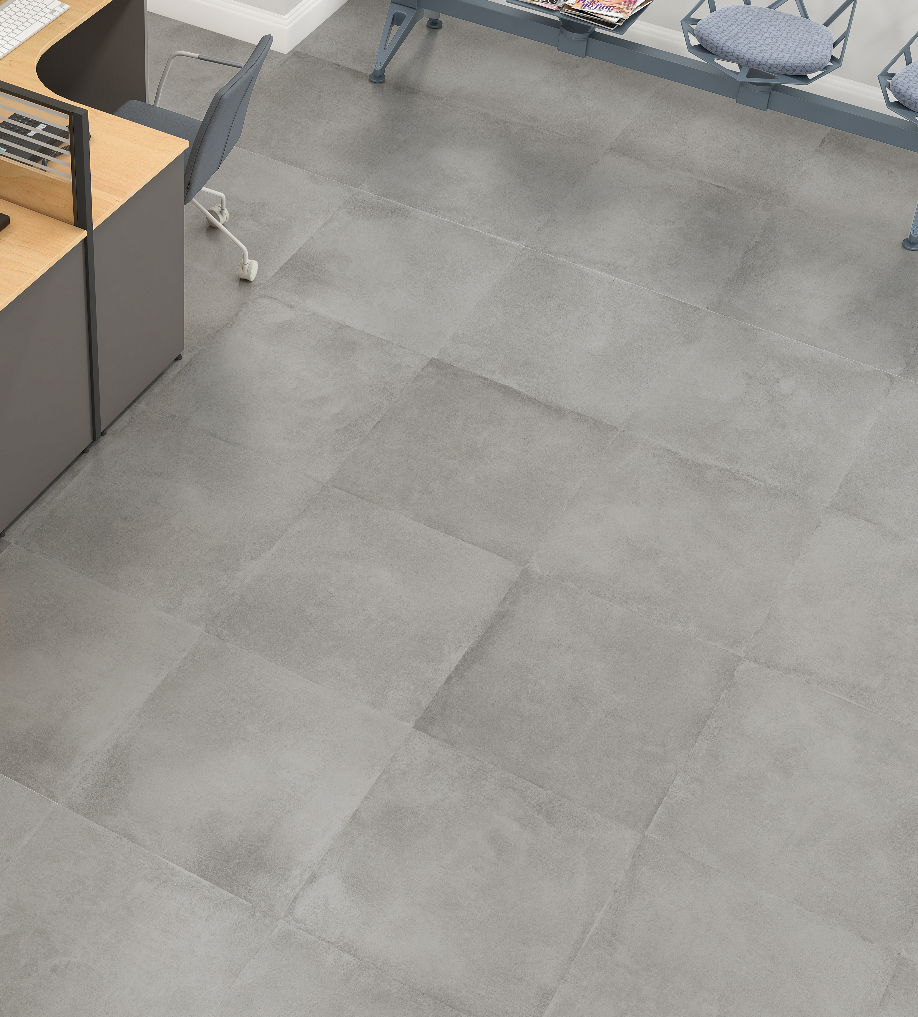 LOT 172m2 - Grey 60 x 60 x 1 cm