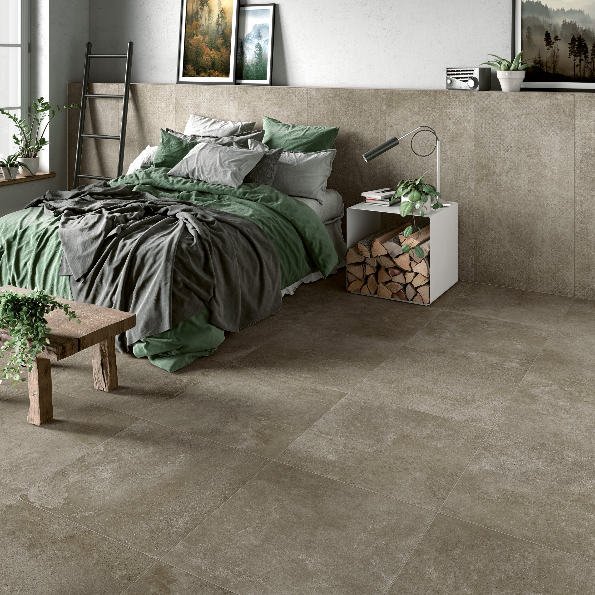 Keramische Tegel | Earth 60 x 60 x 0.88 cm Nat/Ret