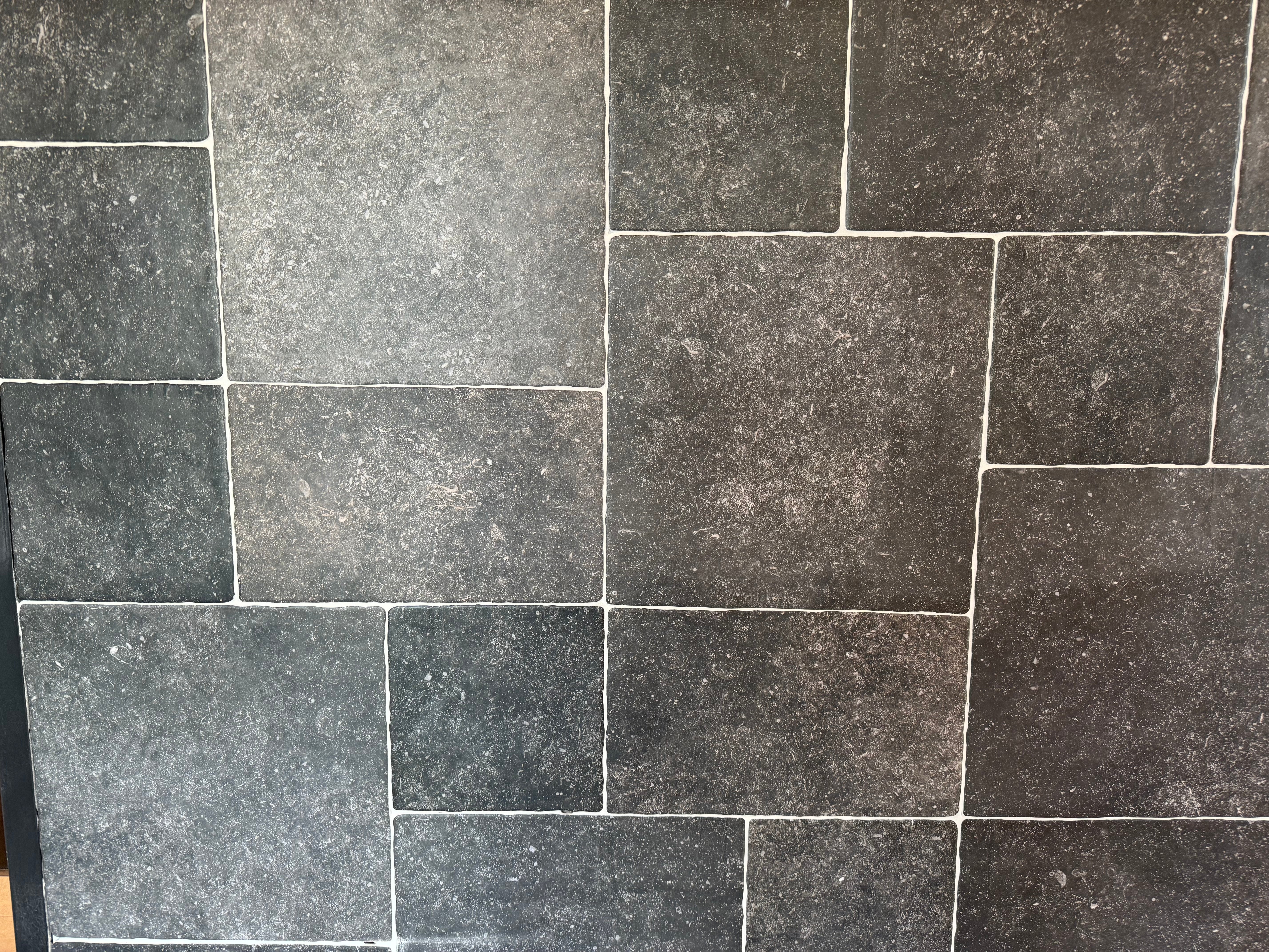 Romeins Verband Tegels | Pierre Belge Noir 3 formaten 30x30|30x50|50x50 cm