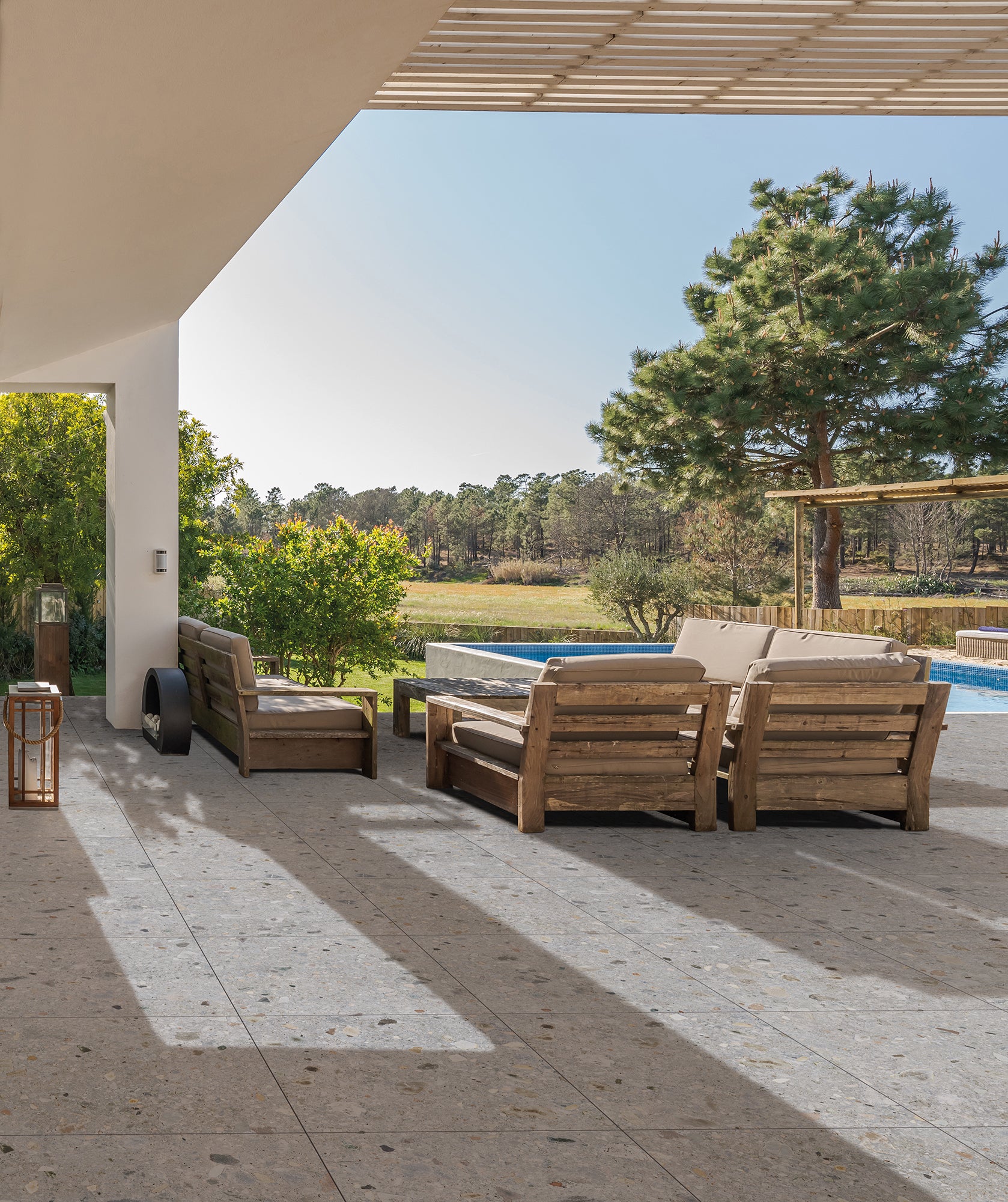 Carrelage extérieur céramique Ceppo di Gré Multicolor 80x80 – R11