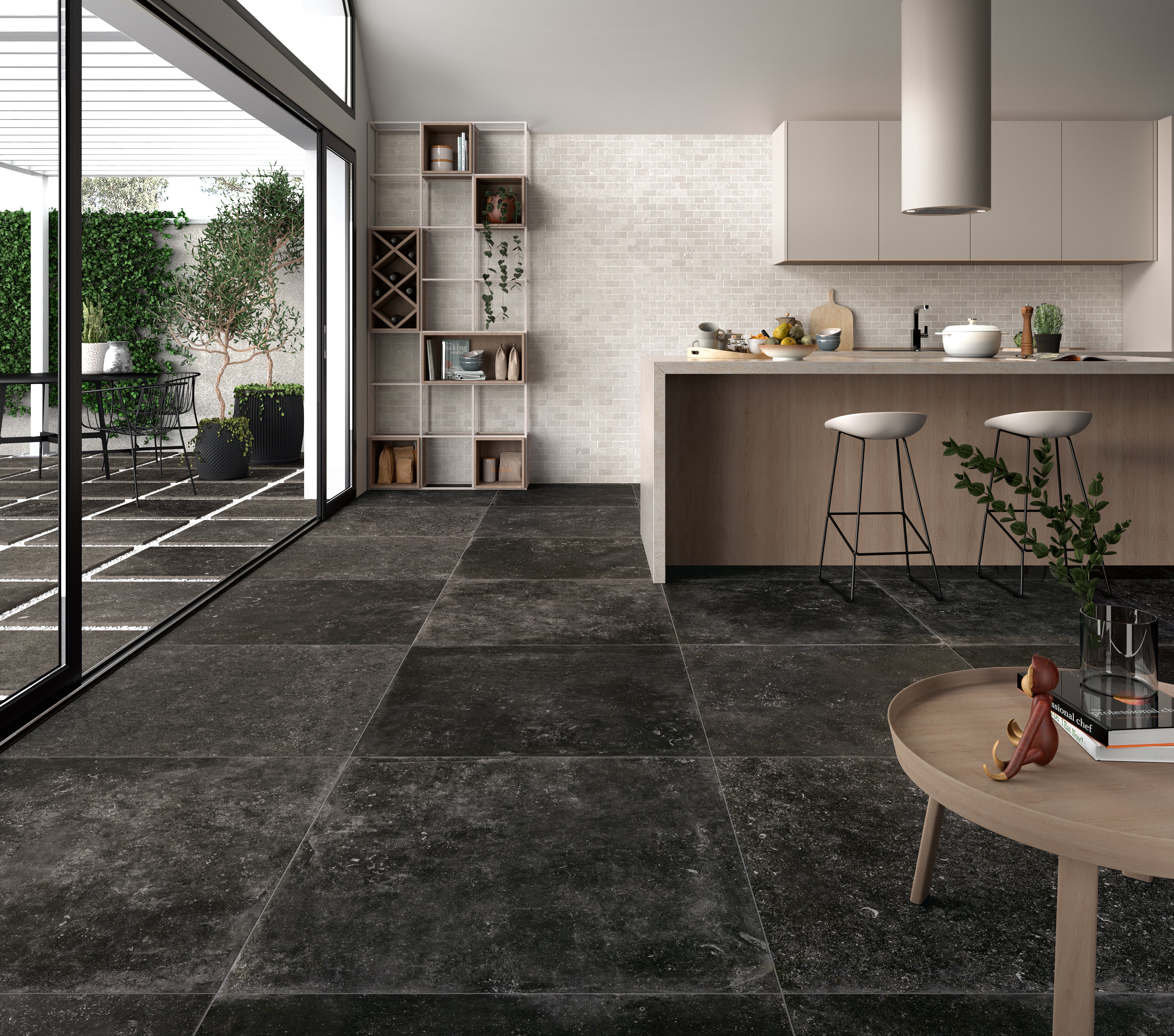 LOT 12.97m² Keramische Tegel | Grafite 59,5 x 59,5 x 1 cm