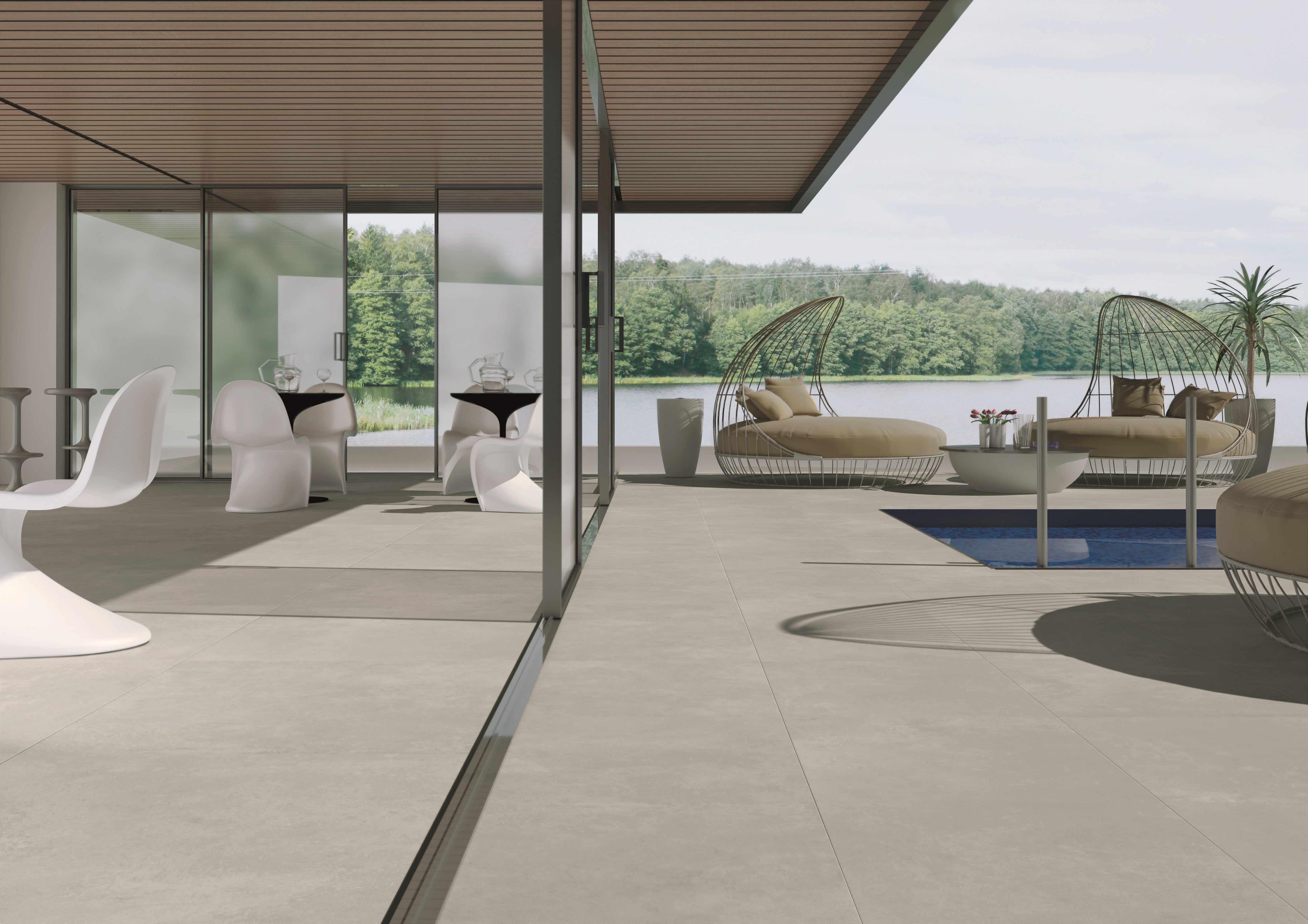 Terrastegel Pearl 60 x 60 x 2 cm