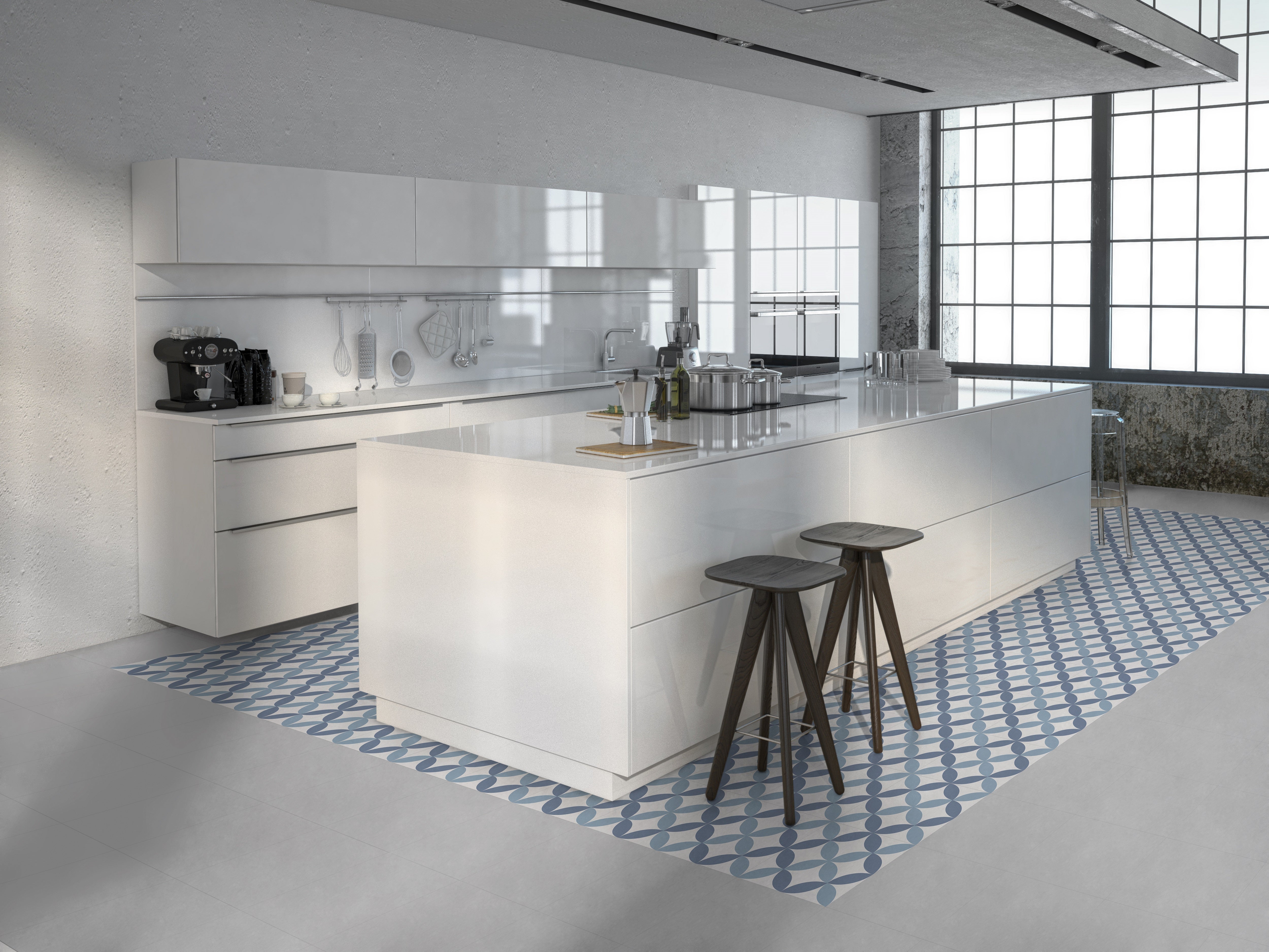 LOT 14 m2 - Patroontegel | Arch 25 x 25 x 0.8 cm