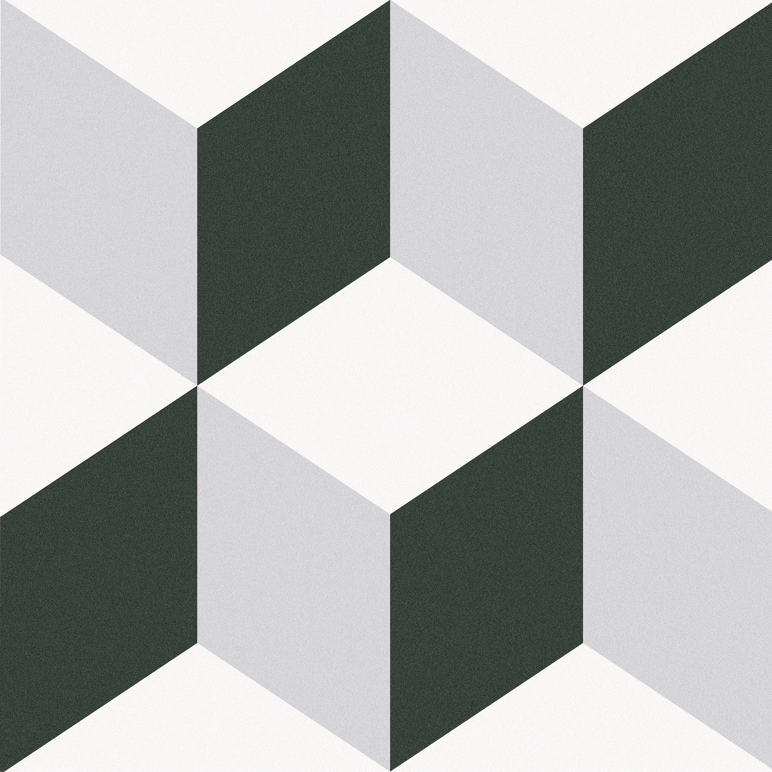 LOT 13 m2 - OP=OP Patroontegel - Cube 25 x 25 x 1 cm