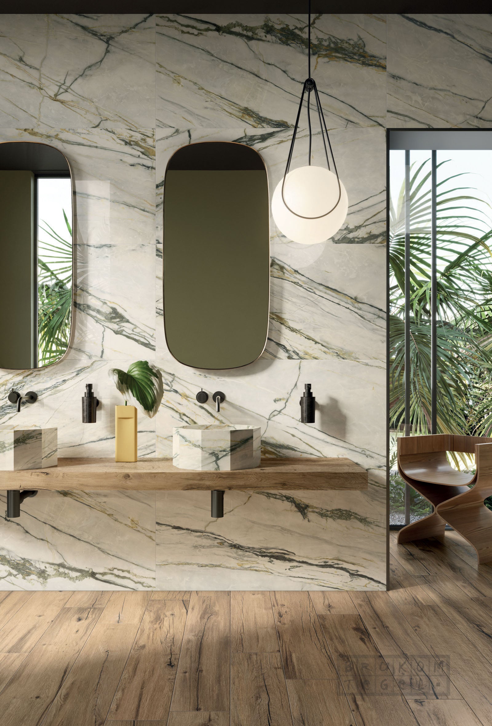 Calacatta EM 60 x 120 x 0.9 cm