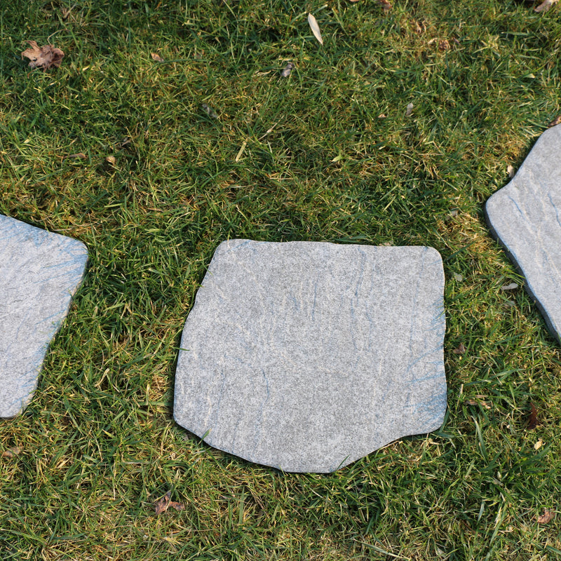 Terrastegels-keramisch-natuursteen Stapstenen Grigio