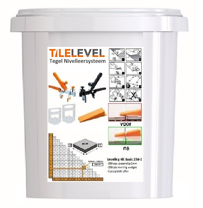 TileLevel Tegel Nivelleersysteem Basic Starter Set