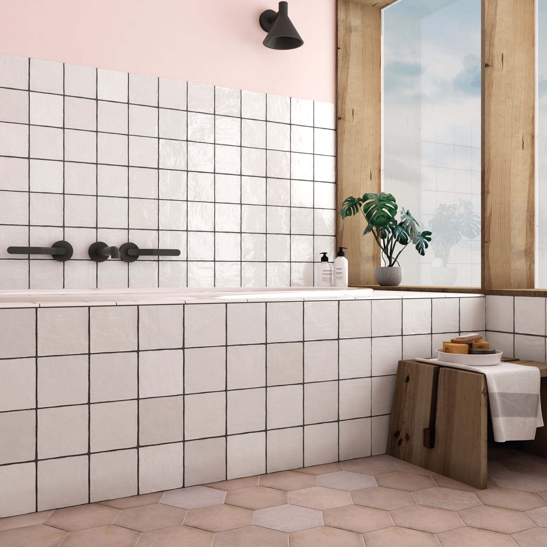 Carrelage mural - Blanc