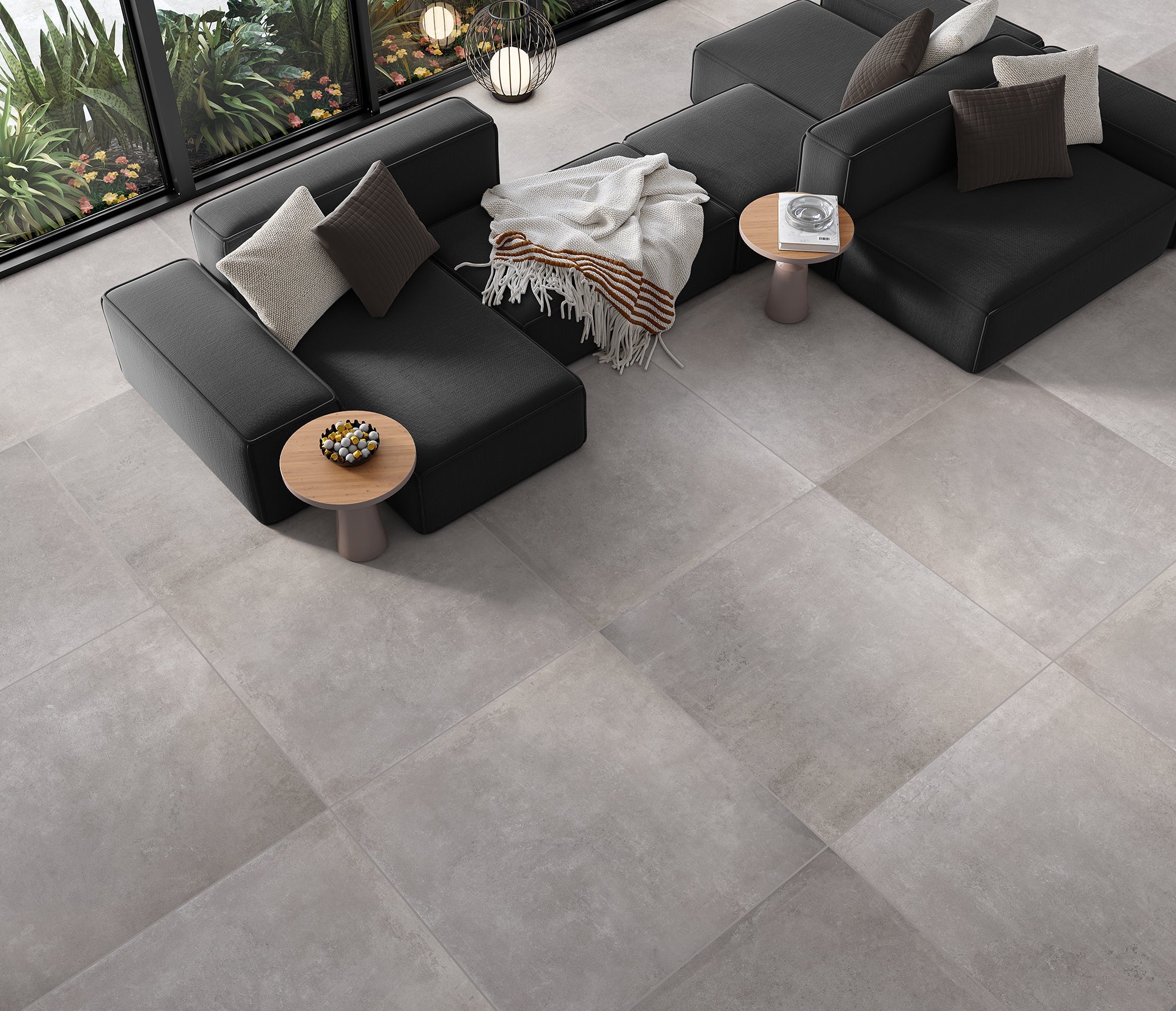 LOT 14.19 m² - Grigio 80.2 x 80.2 x 0.92 cm
