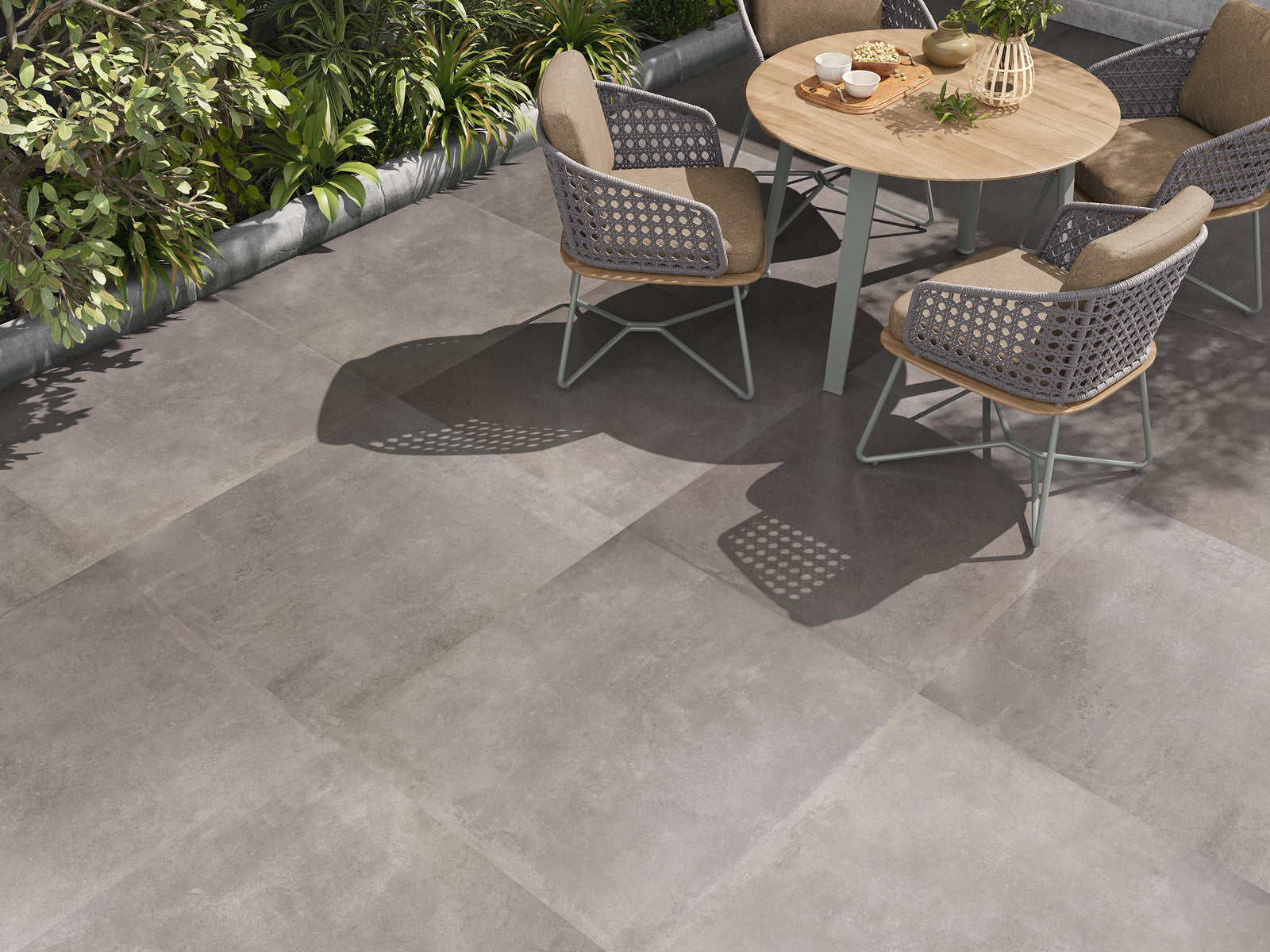 Keramisch beton LOT 72,24 m² - Grigio 80.2 x 80.2 x 0.92 cm