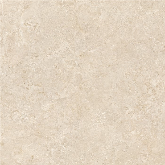 Keramisch natuursteen Keramische natuursteenlook tegel beige 100x100 cm | Grote vloertegel voor woonkamer