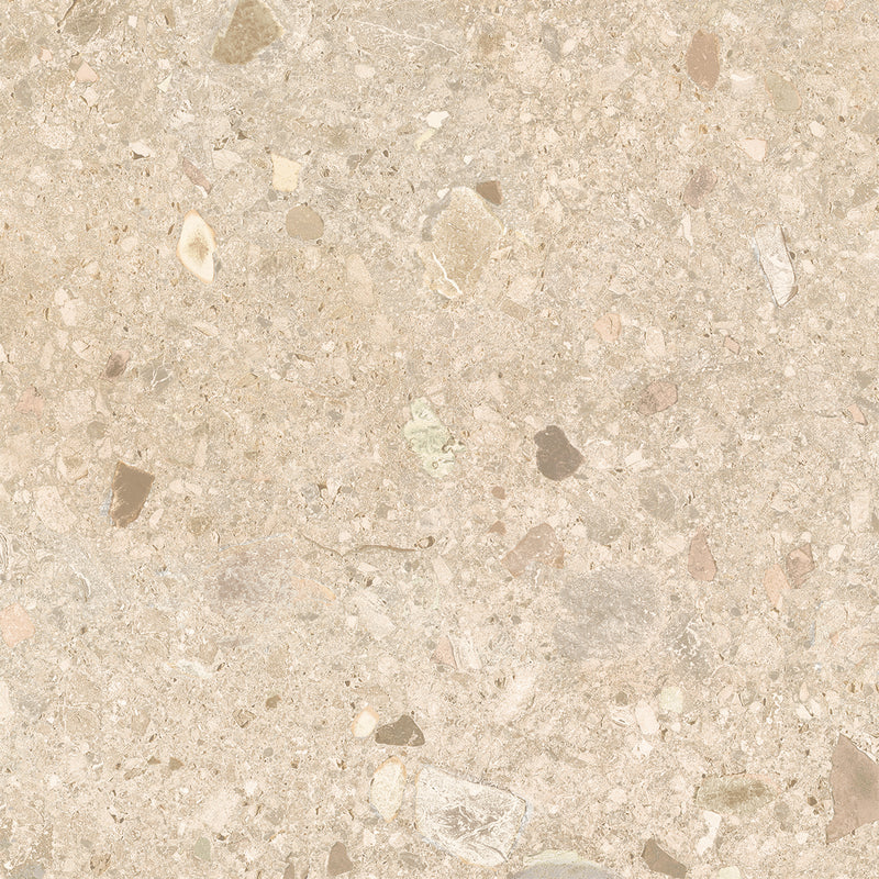 Keramisch natuursteen Keramische vloertegel | Ceppo di Gré Ivory 80 x 80 x 0,9 cm