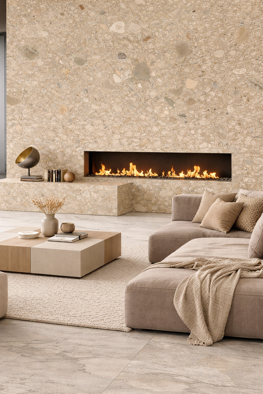 Keramische vloertegel | Ceppo di Gré Ivory 80 x 80 x 0,9 cm