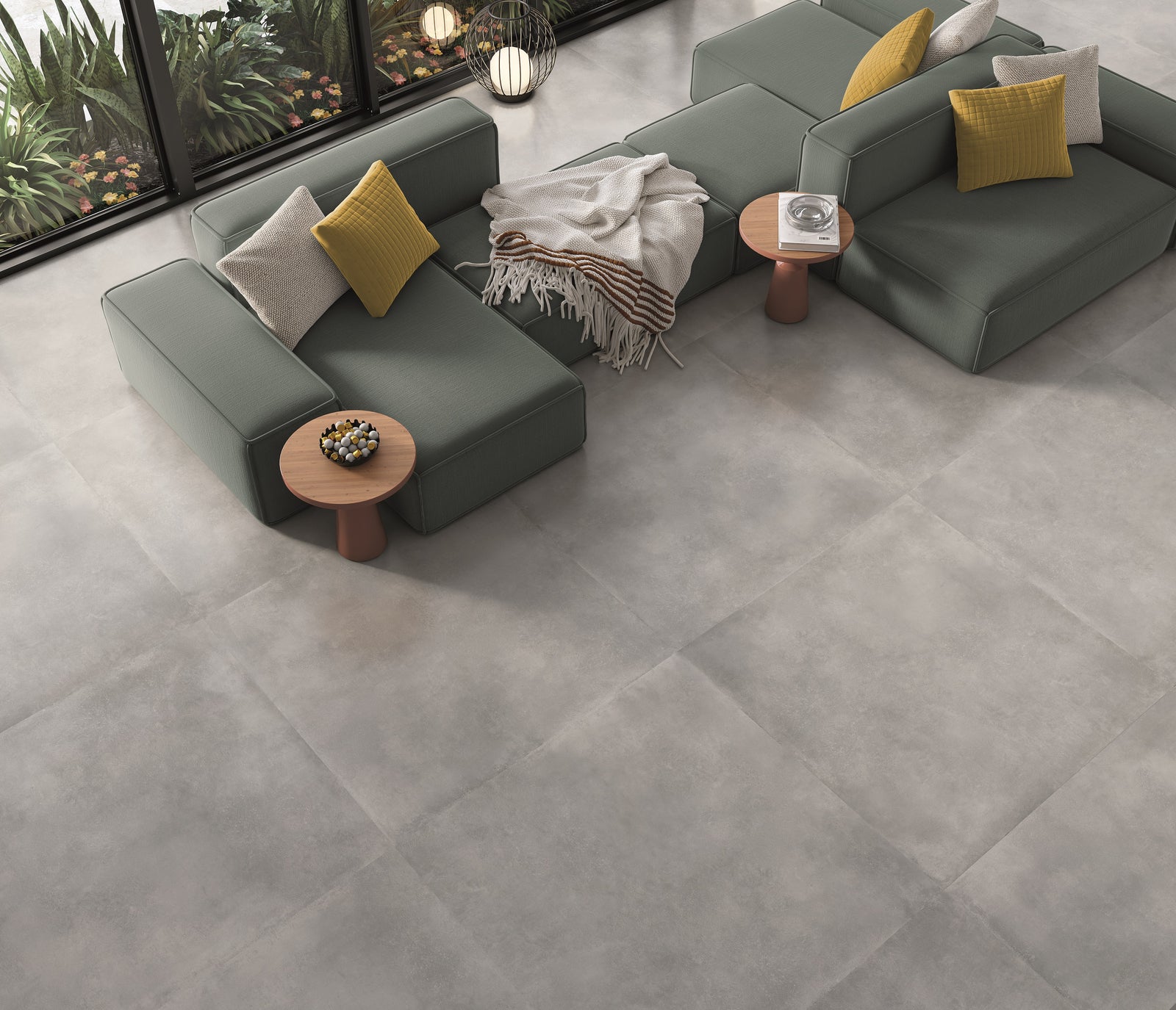  LOT 17,28m² - OP = OP - Gris 120 x 120 x 1 cm