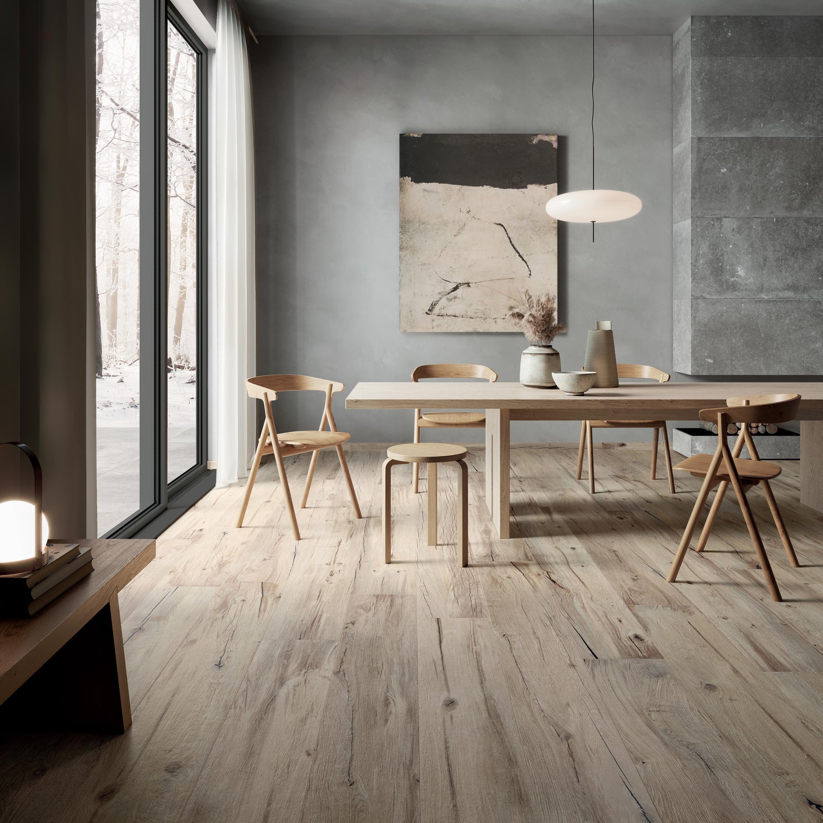 Keramisch parket Beige 26X200X0.7cm Humide/Ret