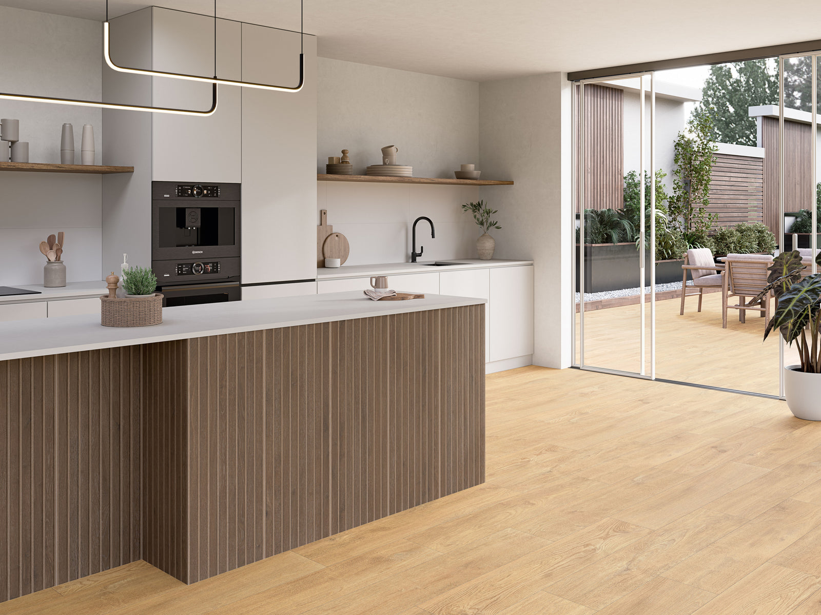 Keramisch parket Keramische tegel parketlook | Naturel