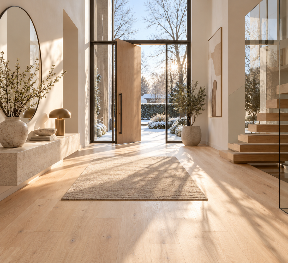 Parquet contrecollé en chêne Parquet en chêne | ABCD - Volnay - Huile UV