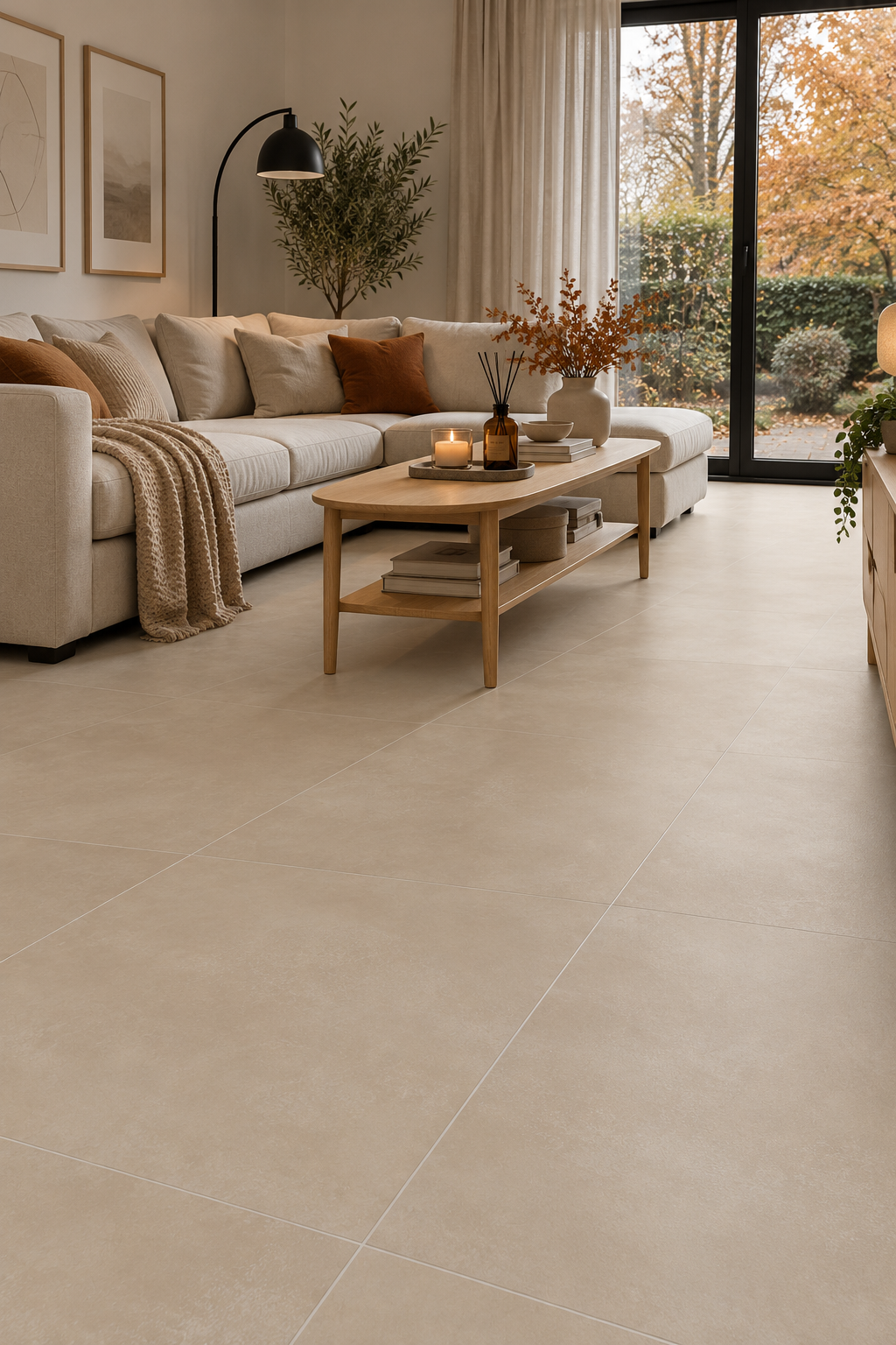 Spc vloertegels MEGA TILES Savio – SPC klikvloertegels met voeg 60 × 120 cm