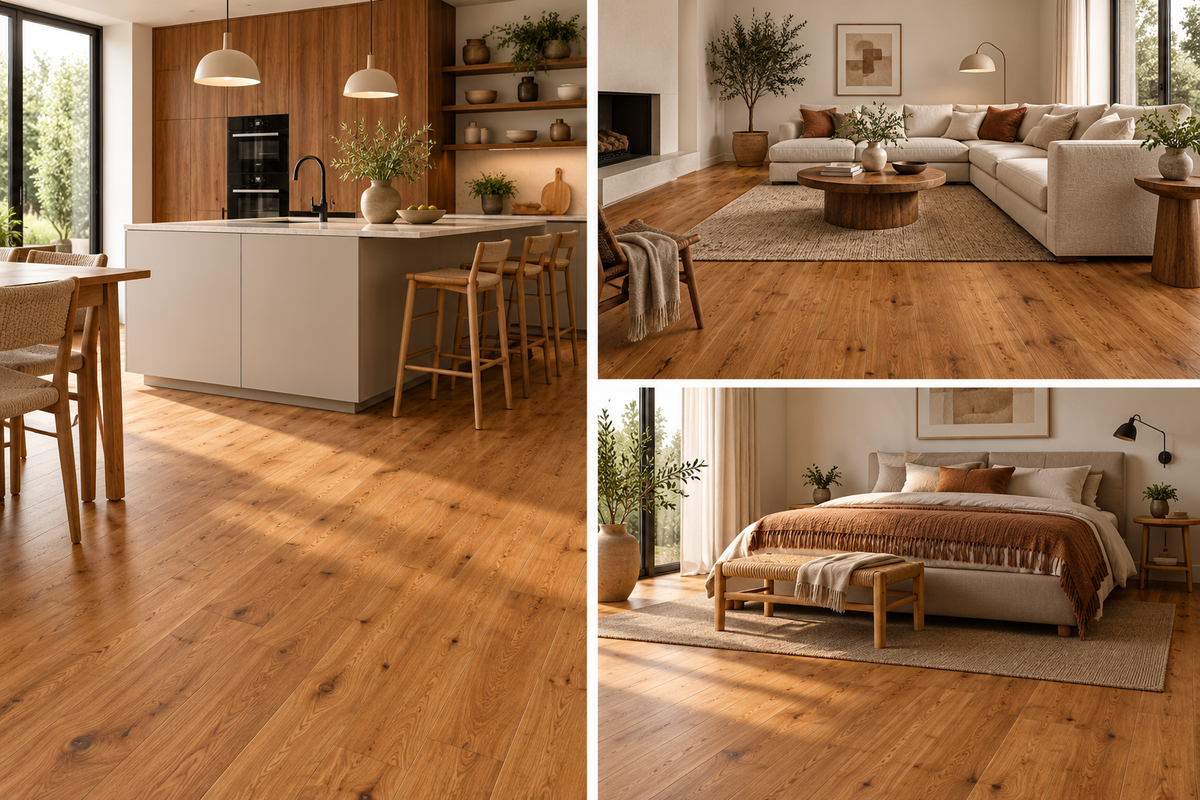 Parquet en chêne | CLASSIC A - Latour - Fumé Huile oxydative