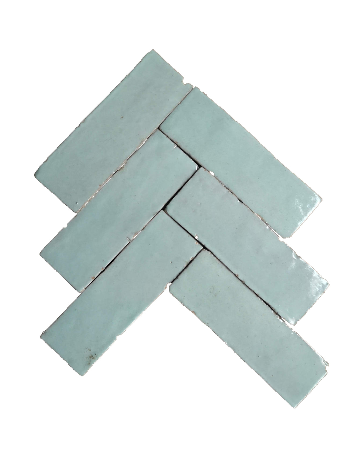 Zelliges Carrelage Zellige Marocain 5x15 cm – Azrou Light Green