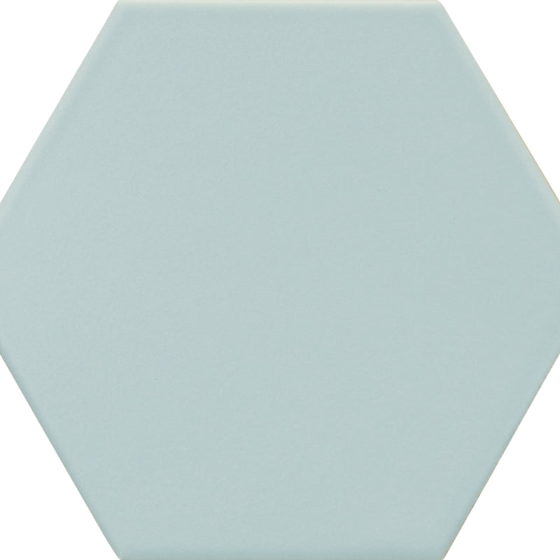  Keramische Hexagoon Tegel | Blue Clair 11,6 x 10,1 cm