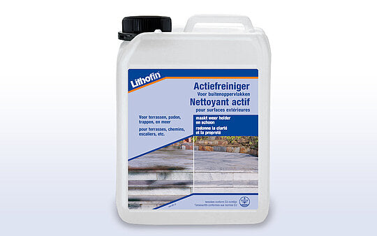 Lithofin Nettoyant Actif pour Carrelage Céramique Extérieur
