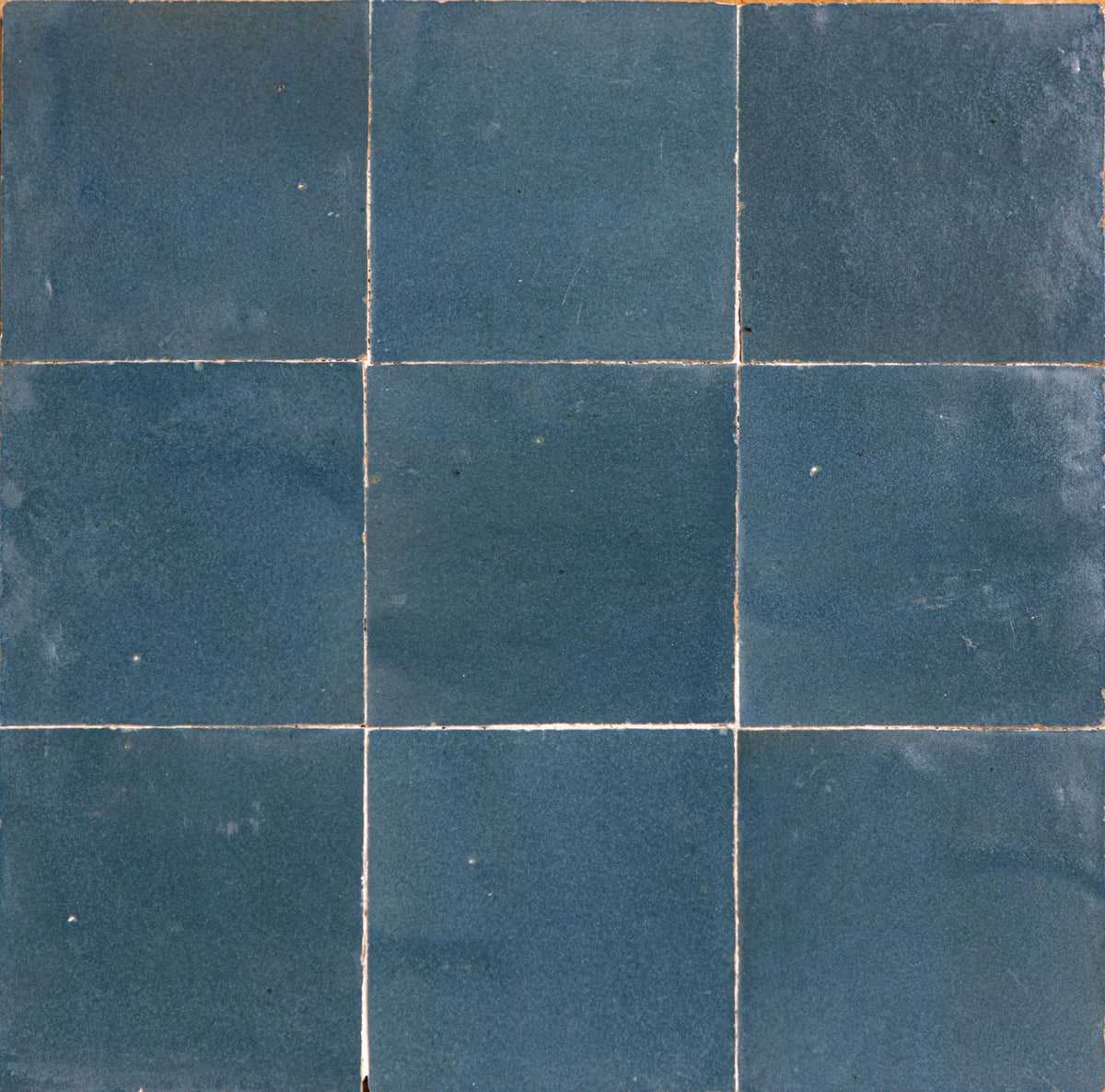 Zelliges Marokkaanse Tegels 10x10 cm – Eerfoud Petrol Green Petrolgroen