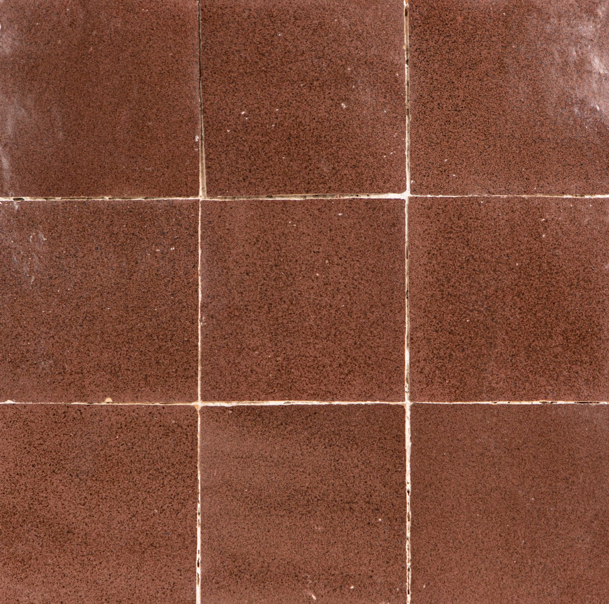 Zelliges Marokkaanse Tegels 10x10 cm – Kenitra Aubergine Aubergine