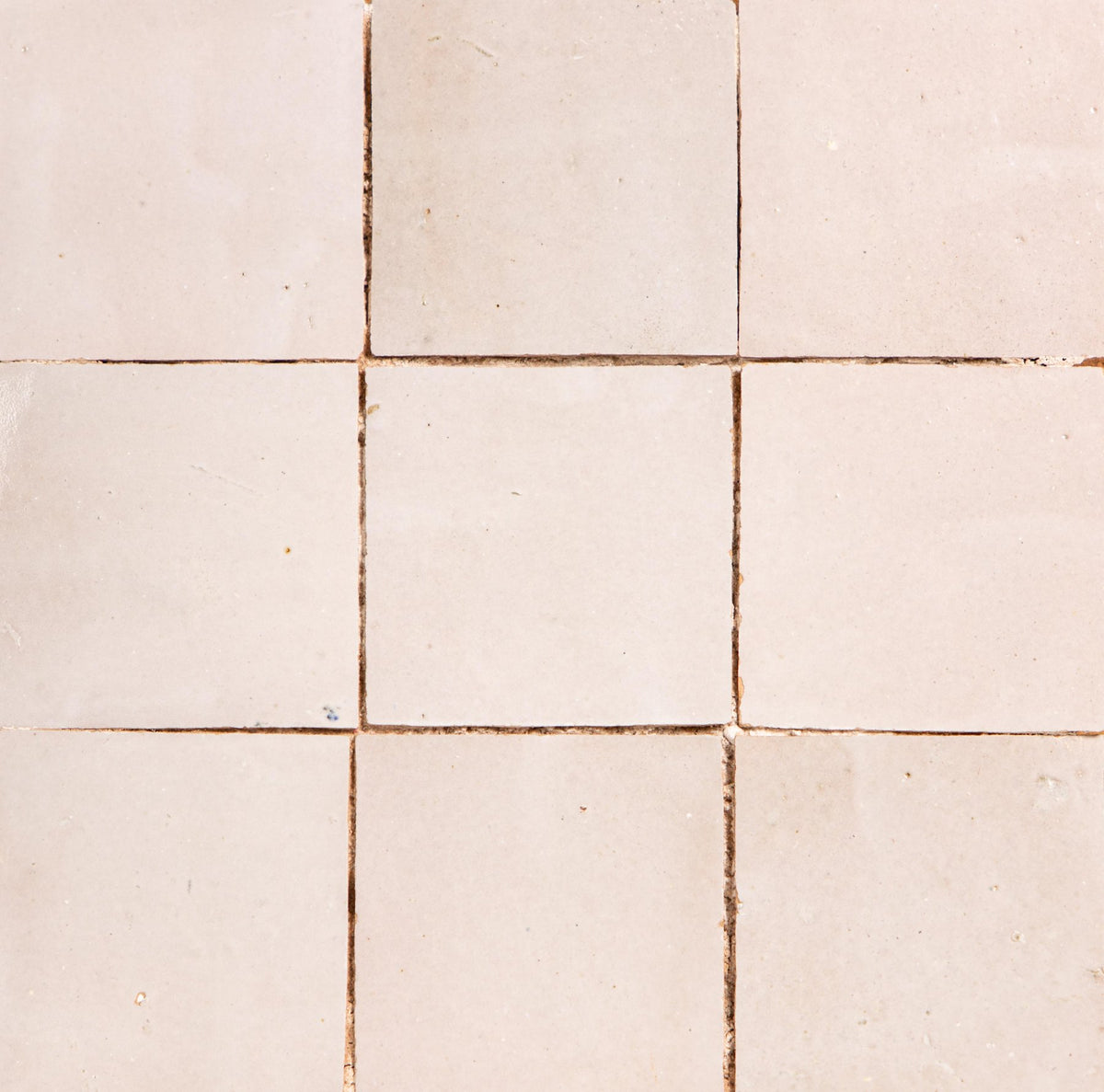 Marokkaanse Tegels 10x10 cm – Meknes Beige/White Beige en wit