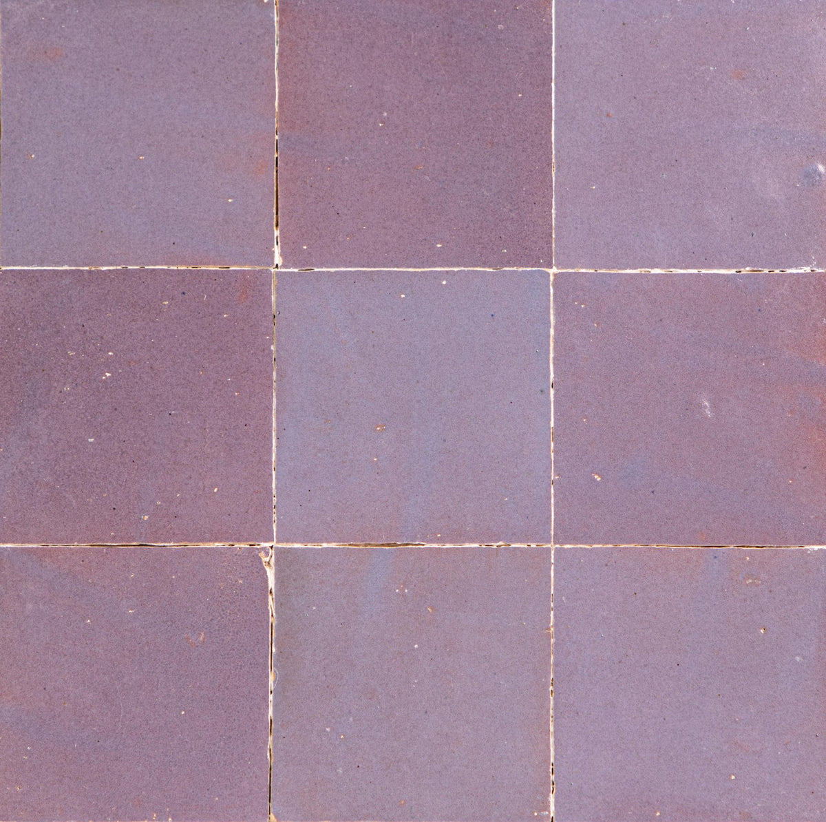 Marokkaanse Tegels 10x10 cm – Safi Flammed Aubergine Gevlamd aubergine