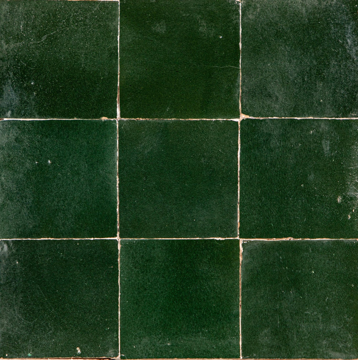 Zelliges Marokkaanse Tegels 10x10 cm – Settat Green Groen