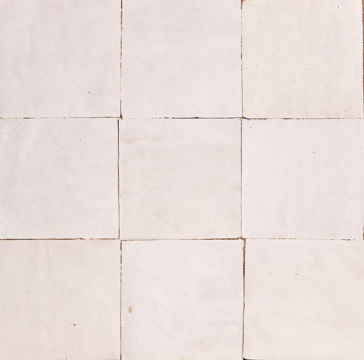 Zelliges Marokkaanse Tegels 10x10 cm – Tan Tan Ecru Ecru