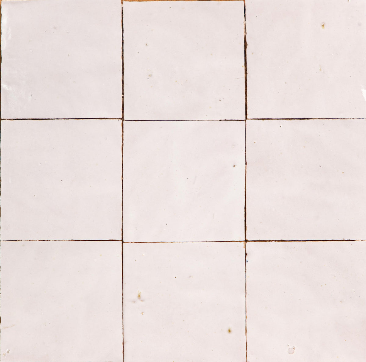 Zelliges Marokkaanse Tegels 10x10 cm – Casablanca White Wit