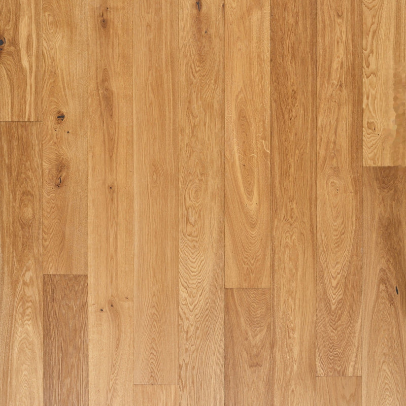 Parquet contrecollé en chêne Parquet en chêne | Eiken Parket Chalon – Glad & UV-Geolied – 14 x 180 x 600–2200 mm