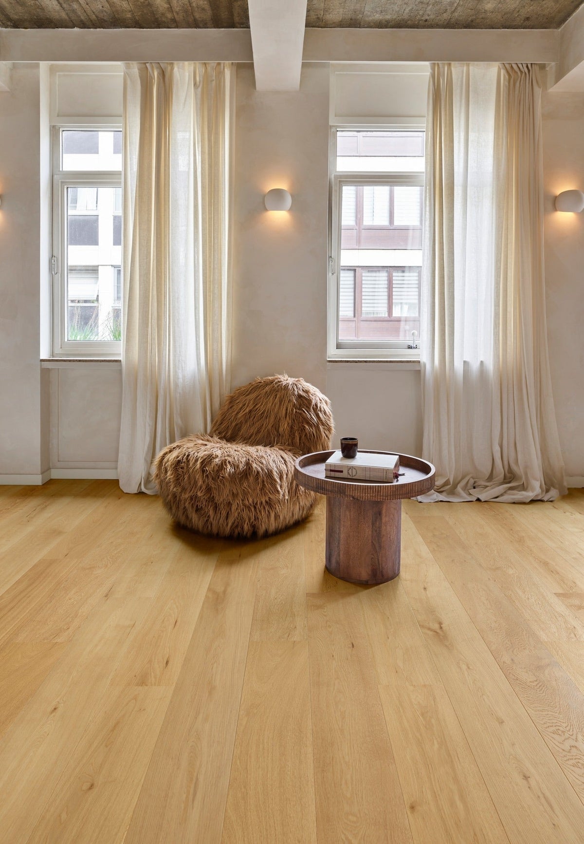 Parquet contrecollé en chêne Parquet en chêne | ABCD - Ile De Re - Vernis UV