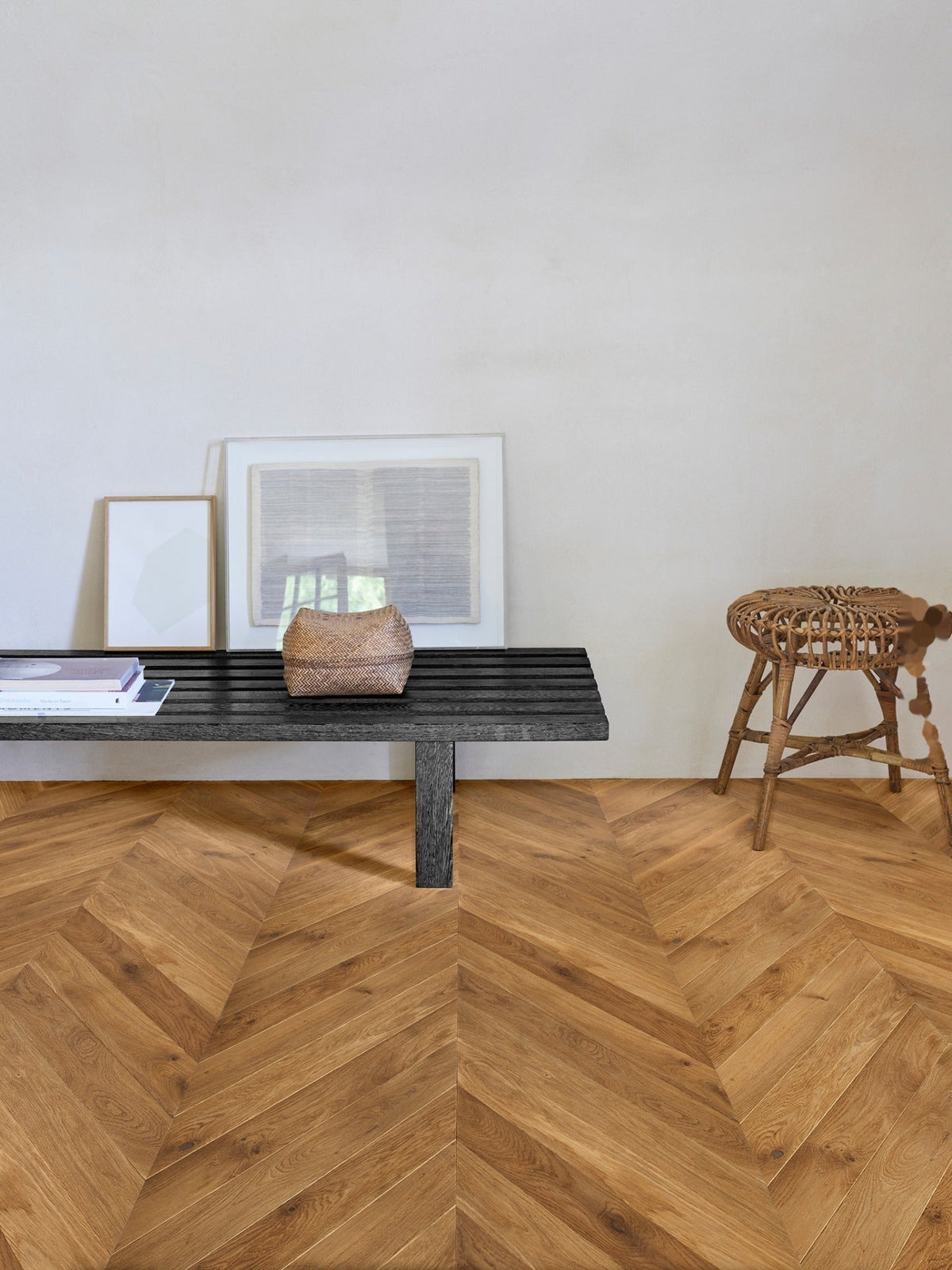 Parquet point de Hongrie en chêne | CLASSIC A - Como - Vernis UV - Point de Hongrie