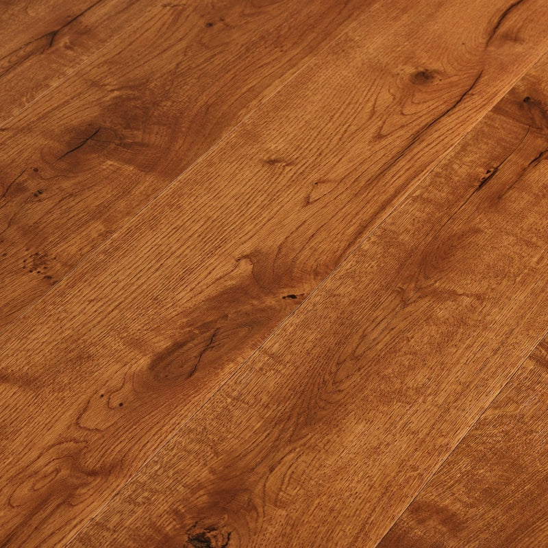 Parket Parquet en chêne | CLASSIC B - Brown - Vernis UV