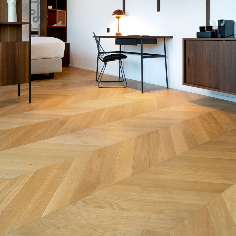 Parket Parquet point de Hongrie en chêne | ABC - Brut - Point de Hongrie