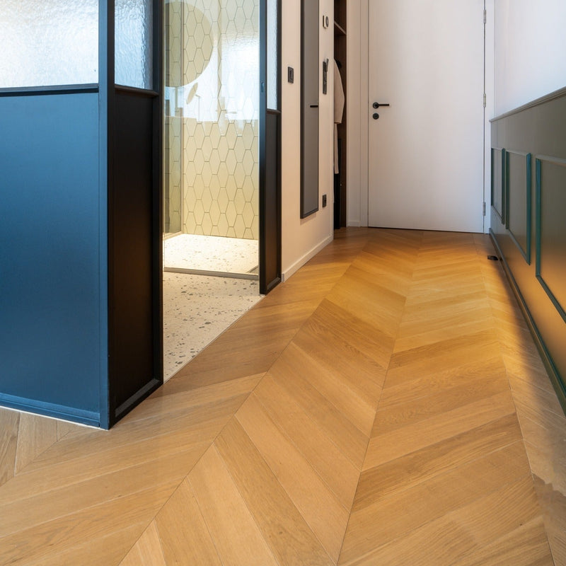 Parket Parquet point de Hongrie en chêne | ABC - Naturel - Vernis UV - Point de Hongrie