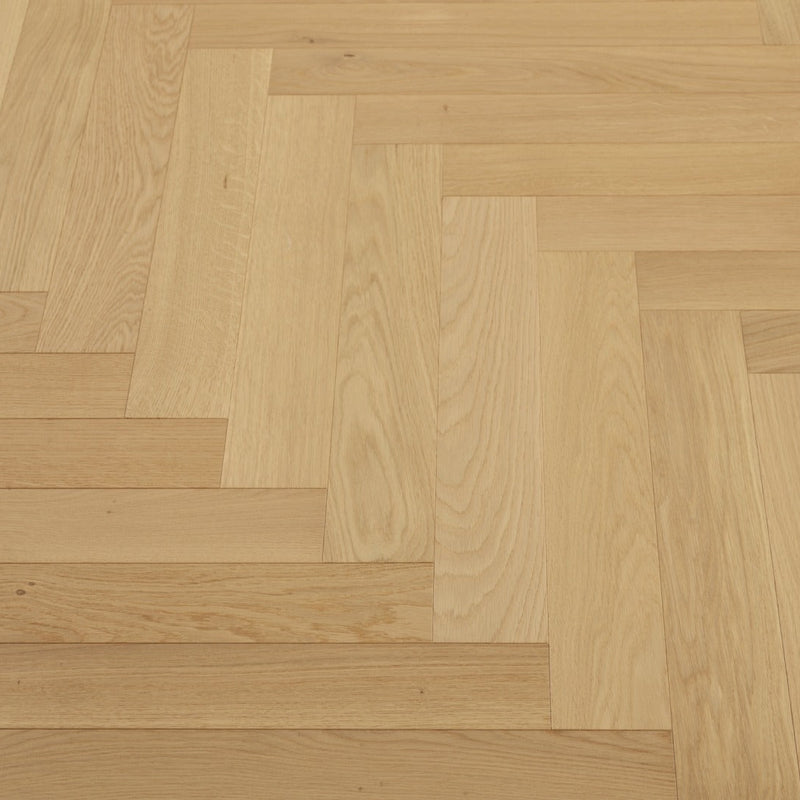 Parket Parquet à bâtons rompus en chêne | ABC - Invisible - Vernis UV - Bâtons rompus