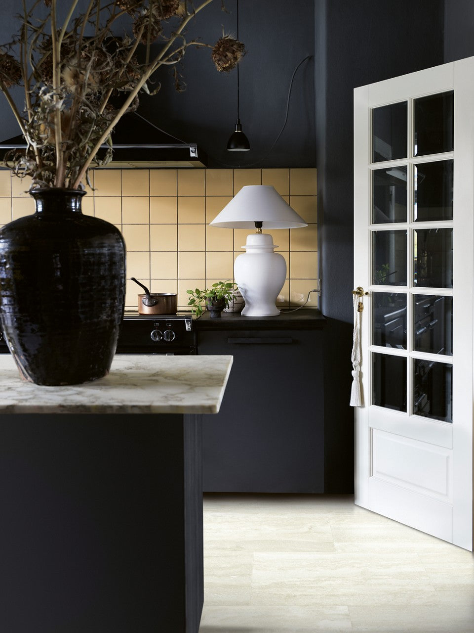 Vinyl Pergo Isefjord pad pro Ivoor Travertin – vinylvloer V4422-49238
