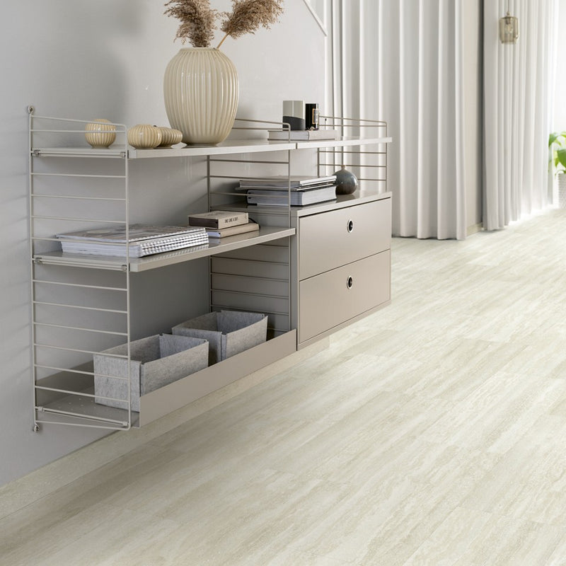 Vinyl Pergo Isefjord pad pro Ivoor Travertin – vinylvloer V4422-49238