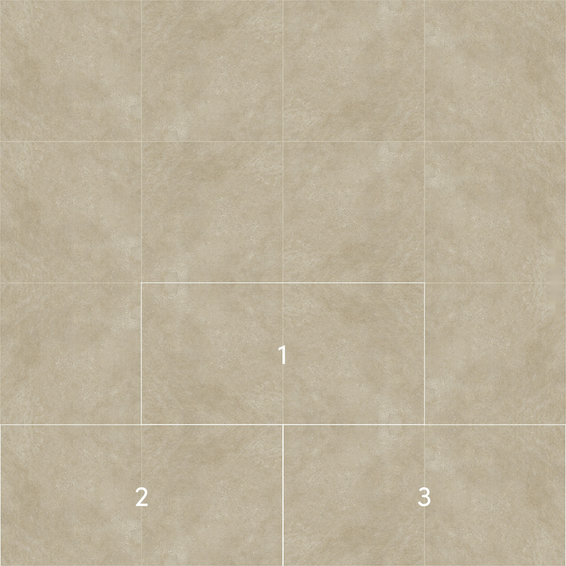 Spc vloertegels MEGA TILES Reno – SPC klikvloertegels met voeg 60 × 120 cm