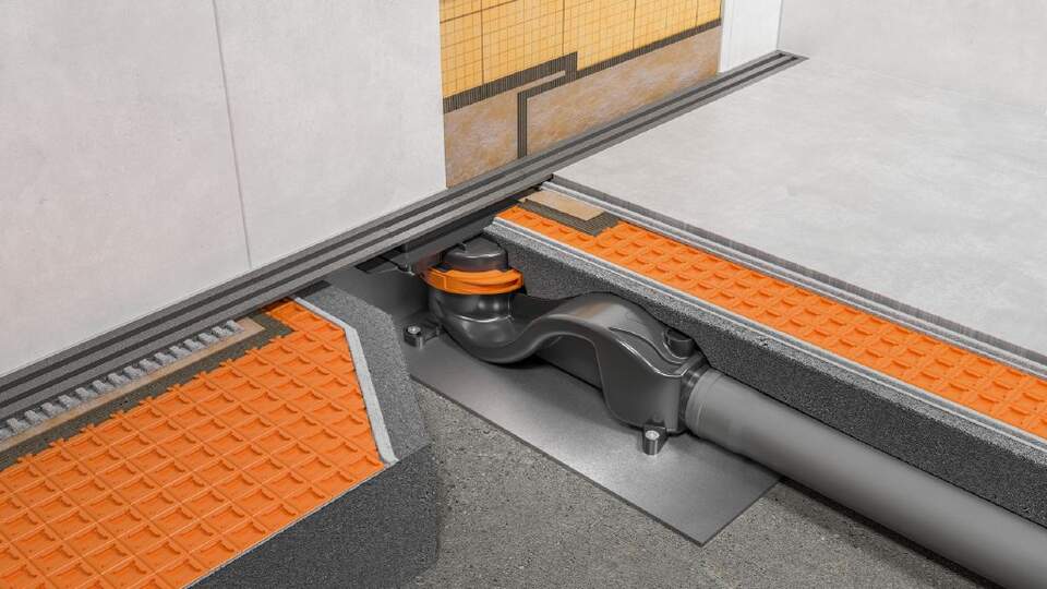Schlüter-KERDI-VARIO-H | KLVRH40G5 Kit Complet sans grille de douche