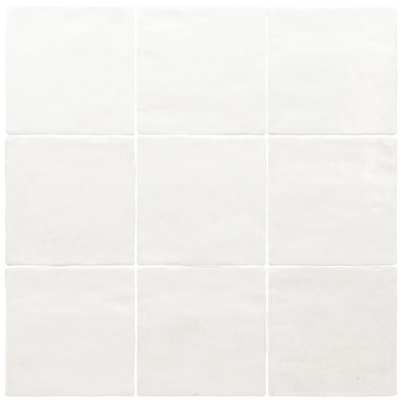 Wandtegels Ve. Clean witte wandtegels 5 × 40 en 10 × 10 cm