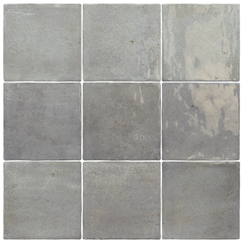 Wandtegels Ve. Moody Blue blauwe wandtegels 5 × 40 en 10 × 10 cm