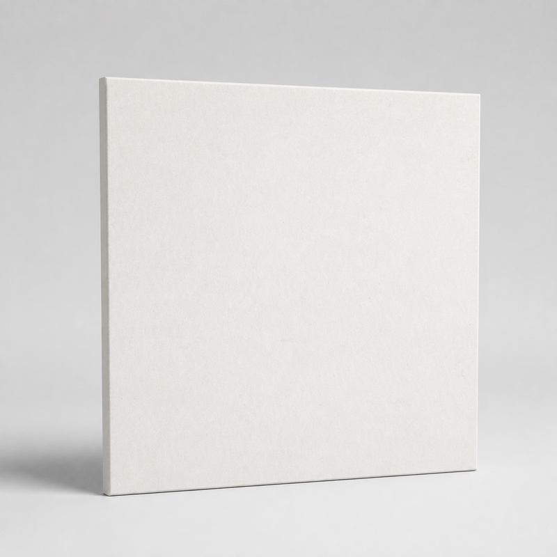 Pet-wandpaneel Panneau mural acoustique en PET blanc 12 mm – 122 × 275 cm