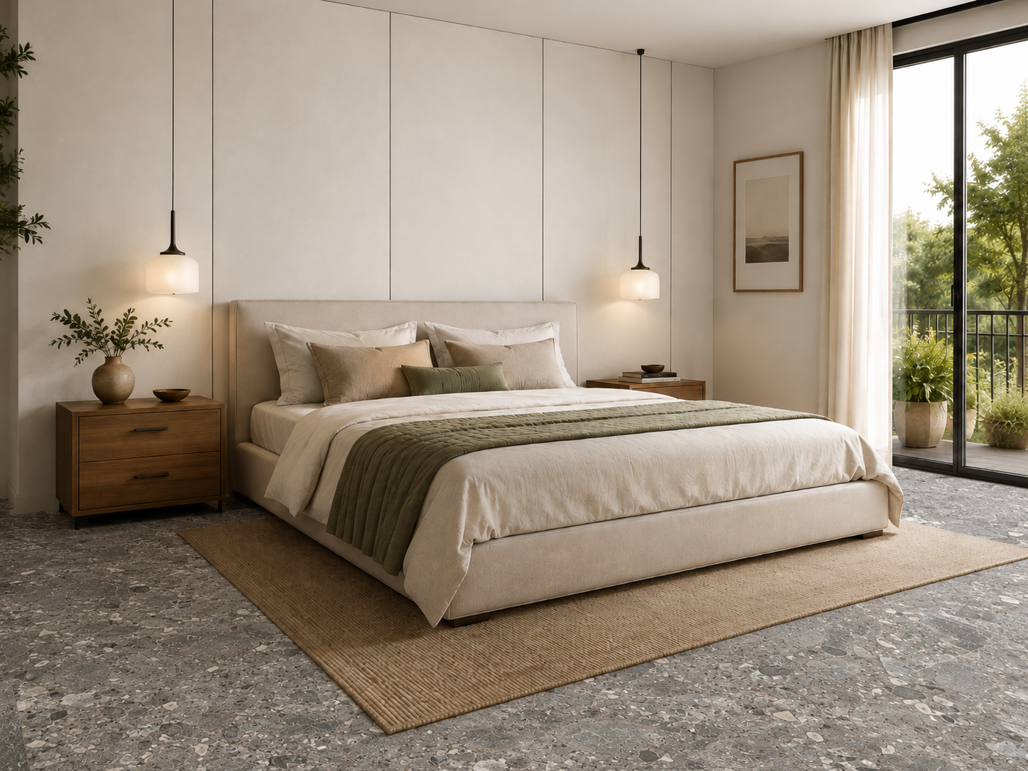 Pet-wandpaneel Panneau mural acoustique en PET blanc 12 mm – 122 × 275 cm