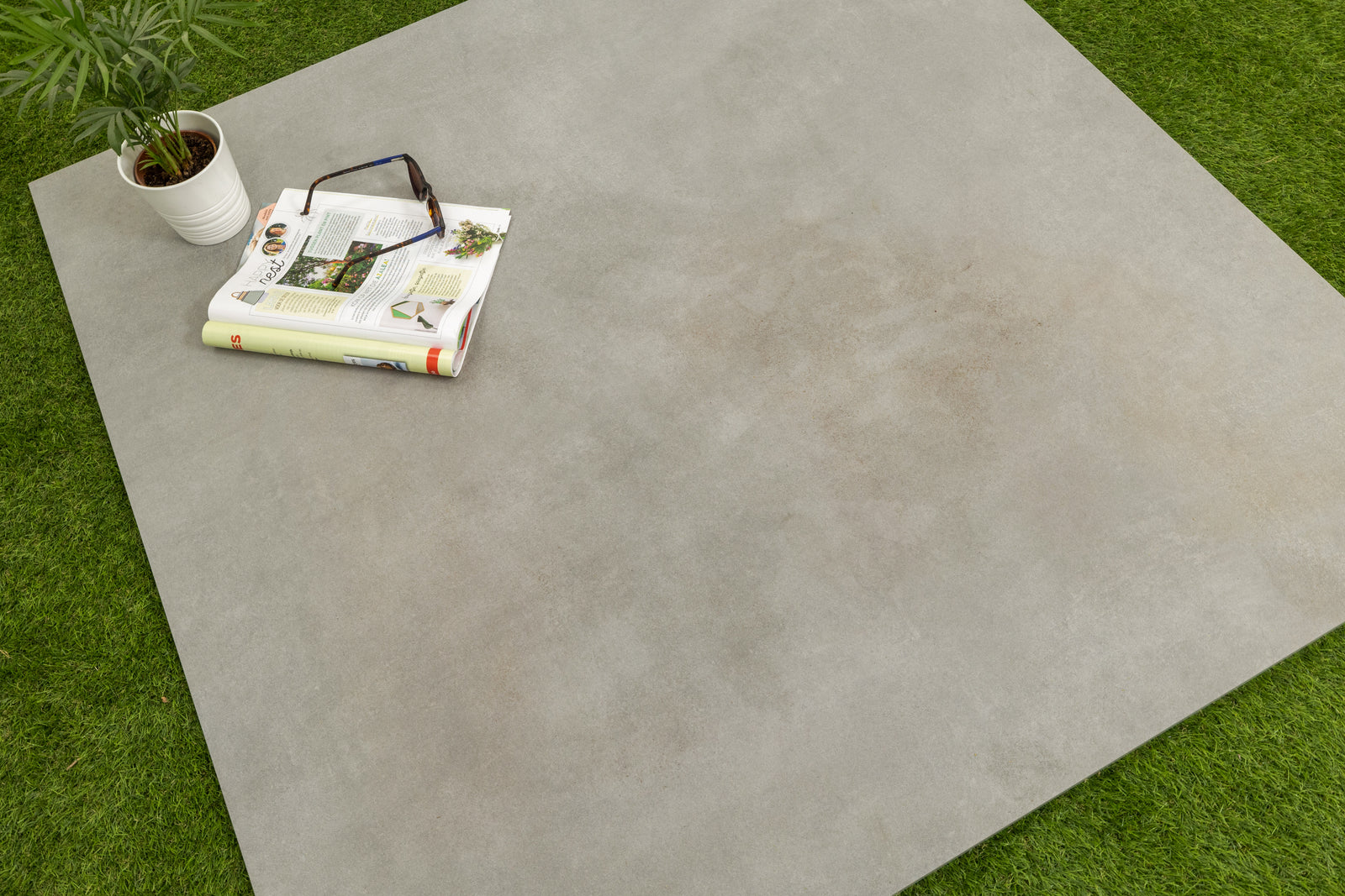 Terrastegel-keramische-beton Terrastegel XXL - Ideal 120 x 120 x 2 cm